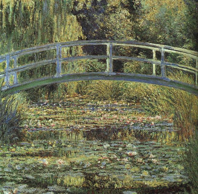 Claude Monet Waterlilies and Japanese Bridge China oil painting art